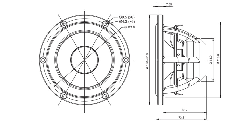 [SB Acoustics] 5" SATORI MW13P-8 / Paper-2