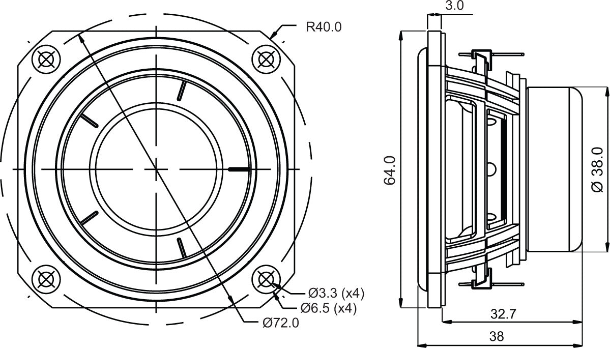 [SB Acoustics] SB65WBAC25-4-2